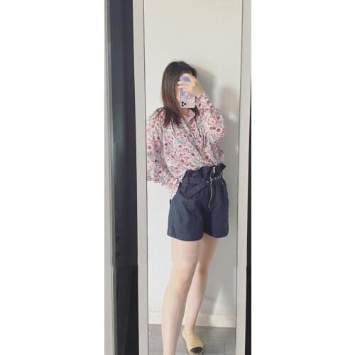 Ladies 2021 Summer Classical Fashion Belt Zipper High Waist Casual Shorts - Women Hot Short Pants