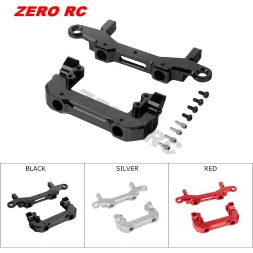 1/10 RC Car Aluminum Front Rear Bumper Servo Mount Bracket Body Shell Column Mount For Axial SCX10 III Series AXI03007