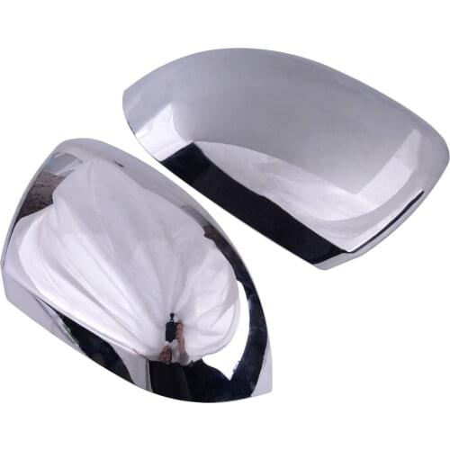 1Pair Car Rearview Mirror Cover Trim ABS Chrome Fit for Mercedes-Benz Vito W447 2014 2015 2016 2017 2018