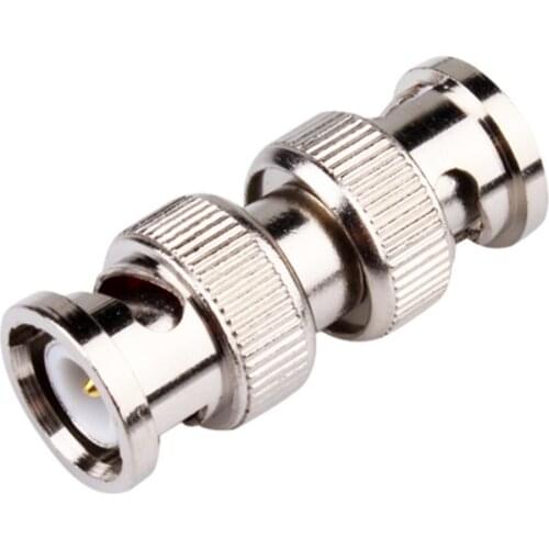 100PCS BNC Male Plug to BNC Male Plug RF Connector RF Coaxial Adapter