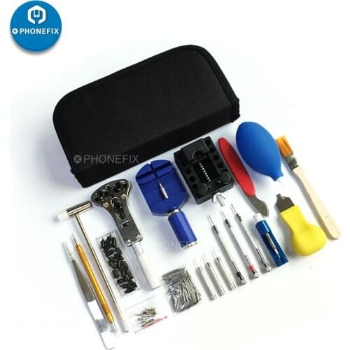 150Pcs Watch Tools Opener Watch Spring Remover Bar Repair Lever Screwdriver Watch Tool Kit Watchmaker Tools Repair Parts