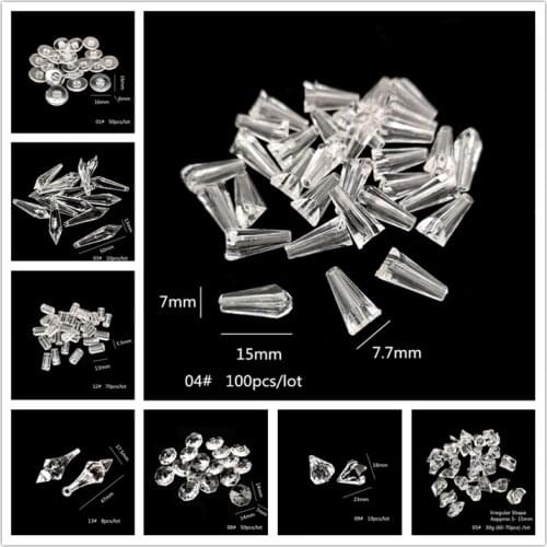 16 styles Transparent Acrylic Crystal Bead Curtain Wedding DIY Party Decor Home Living Room Bedroom Decoration