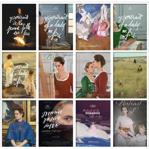 5d Diy Diamond Painting Movie Portrait De La Jeune Fille En Feu Poster Diamond Mosaic Embroidery Cross Stitch Home Decor Gift