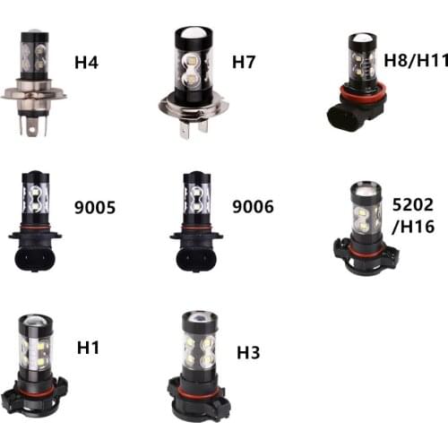 Automobile Led Fog Lamp 90059006 H10 50w 10led 2835 6500k Anti Fog Lamp Headlamp