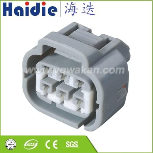 Free shipping 5sets 6pin Toyota headlamp harness plug waterproof electronic cable connector 7283-7064-40 90980-10988