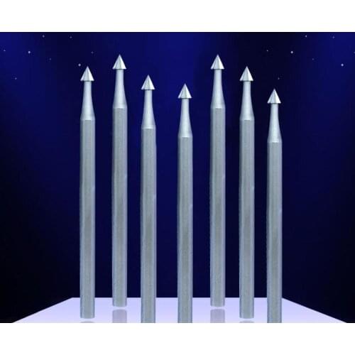6Pcs/Box pointed Burs for Gem Setting,Dental Drill Bur for Jewelry Polishing & Engraving Tools Set Goldsmith Tool