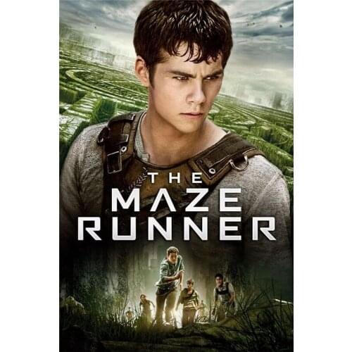 D0521 The Maze Runner Movie Silk Fabric Poster Art Decor Indoor Painting Gift