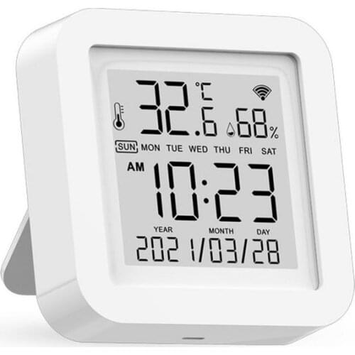 Room Thermometer Hygrometer Digital Accurate Humidity Monitor WiFi Bluetooth Remote Monitor Temperature Humidity Sensor