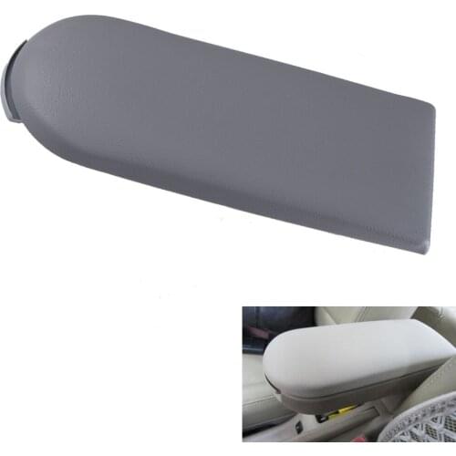 Armrest Cover Center Console Armrest Lid Gray for VW Jetta Bora Polo