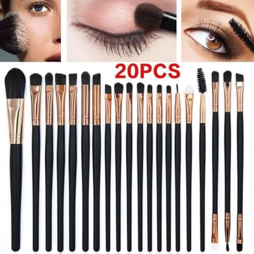 Makeup brushes set professional 20 pcs/lot Makeup Brushes Set Eye Shadow Blending Eyeliner Eyelash Eyebrow Brush For Makeup Tool