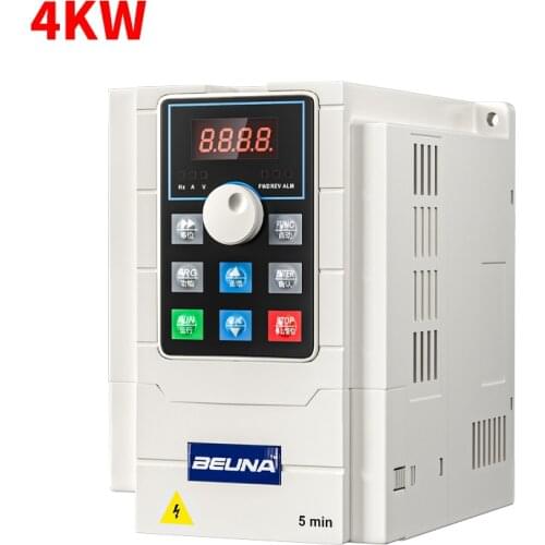 For Russian CE 220v 4kw 1 phase input and 220v 3 phase output frequency converter/ac motor drive/VSD/VFD/50HZ Inverter inverters