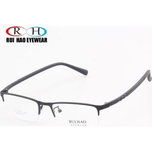 Rui Hao Eyewear Eyeglasses Frame Super Light Optical Prescription Glasses Frame Rectangular Brand Spectacles 18032