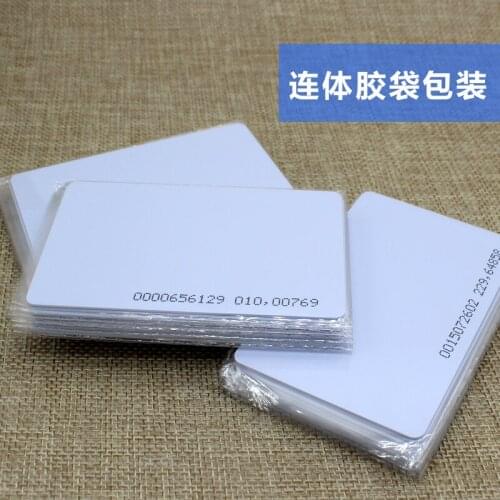 1500pcs RFID Cards 125KHz EM4100 TK4100 Smart Card Proximity RFID Tag for Access control