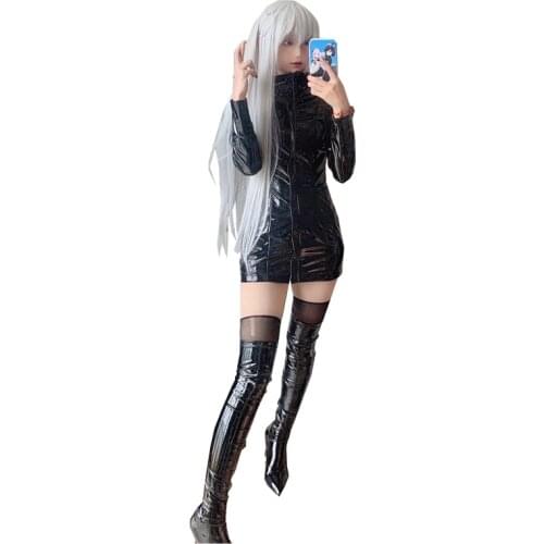 Anime Cosplay Women Jujutsu Kaisen Cosplay Gojo Satoru Costume Sex Reversion Jujutsu Kaisen Costume 11