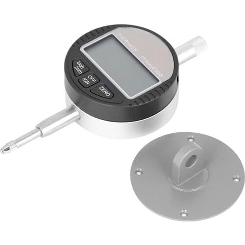 Digital Probe Indicator Gauge 0-12.7mm/0.5'' Clock DTI 0.01mm/0.0005'' Test Reloj Comparador with Large screen display
