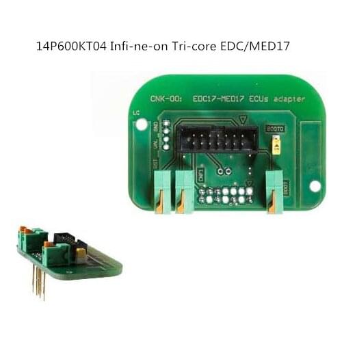 A quality thickness 2mm 14P600KT04 for Infineon Tric-ore ED-C/MED17 BDM adapter