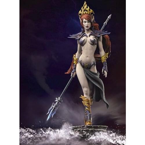 New Unassembled 1/32 54MM Queen of Darkness Resin Figure Unpainted Model Kit