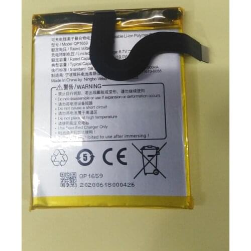 New 2580mAh Rechargeable Battery QP1659 For QP1659 2ICP5/57/66 Cell Phone