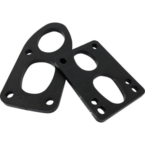 Skateboard Riser Pads 6mm (1/4inch) Skateboard Shock Pads U-Shape Soft Longboard Shockpads Riser Pads