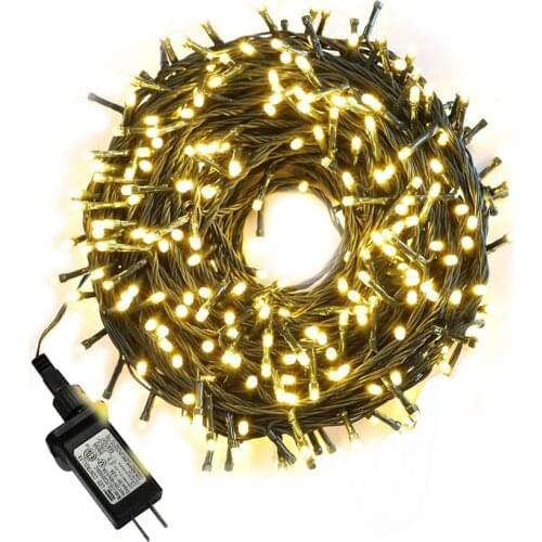 20/50/100M Christmas LED String Light With DC24V Low Voltage Outdoor Wedding Club Party Holiday Fairy String Garland Light
