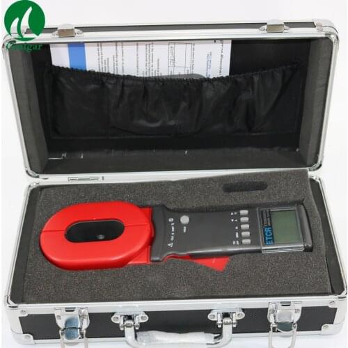 Fast Shipping ETCR2100C+ Clamp Earth Resistance Tester With 99 sets Data Memory