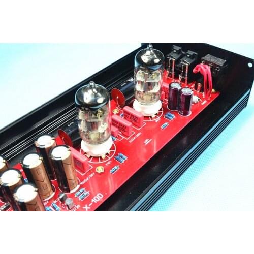 TIANCOOLKEI X-10D 2.0 original circuit HiFi 6N11 tube buffer audio signal tube preamplifier for pure post-amplifier