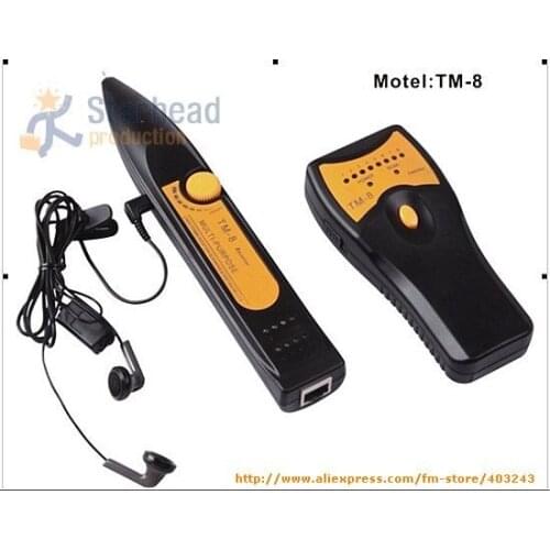 TM-8 Multi-Purpose Network Cable Tester, RJ45 RJ11 Wire Phone Telephone Lines Scan Toner Tracer Tracker