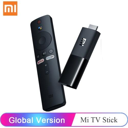 Original Xiaomi Mi TV Stick Android TV 9.0 Quad-core 1080P Dolby DTS HD Decoding 1GB RAM 8GB ROM Google Assistant Netflix