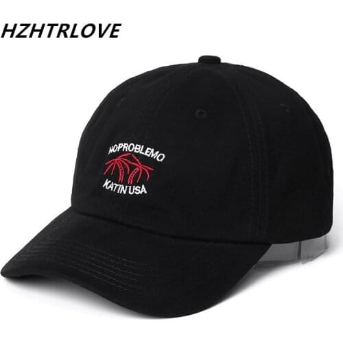 High Quality Brand Coconut Tree Snapback Cap Cotton Baseball Cap For Men Women Hip Hop Dad Hat Bone Garros