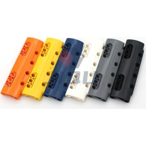 High-Tech Parts 11x3 Curved Panel 11954 Race Construction Vehicles Off-Road Car Model EV3 Set Bulk Accessory MOC Building Blocks