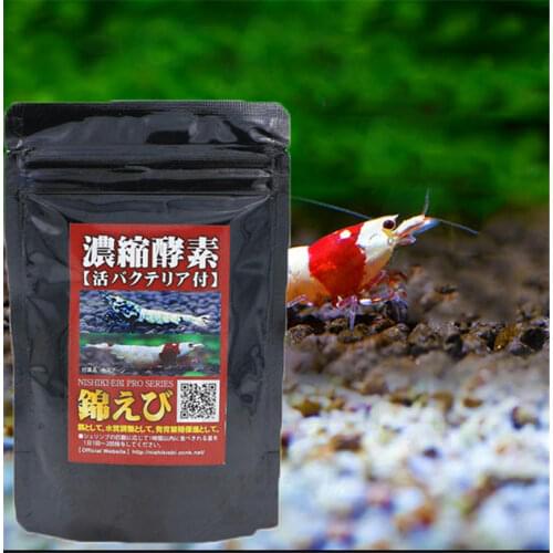 Japan imported 2017 100g Bodo & prawn concentrated enzyme for crystal shrimp fish tank microbiological maintenance