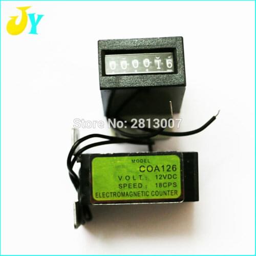 20 pcs 6 digits 12V mechanical coin counter meter slot game counter crane game machine coin counter