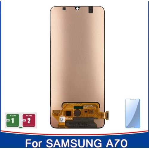 6.7'' A70 LCD For Samsung Galaxy a70 Lcd Display Touch Screen Digitize Assembly A705 A705F SM-A705MN Replacement Original Screen