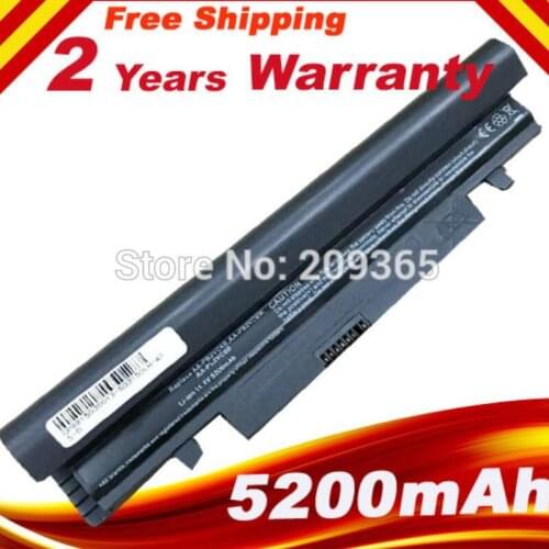 HSW 5200mAh Battery For Samsung N102 N143 N143P N145 N145P N148 N148P N150 AA-PB2VC6B AA-PB2VC3B AA-PL2VC6B AA-PL2VC6W AA-PB2VC6