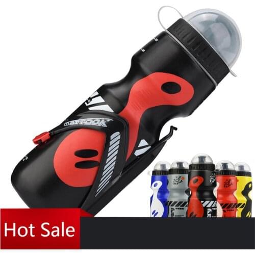 Portable Mountain Road Bike 650ml Outdoor Sports Drink Bottle with Bicycle Holder Leakproof Cup High Quality Cycling