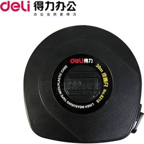DL Right stationery 8218 30m leather tape measure Retractable tape length Teaching equipment for office supplies for students