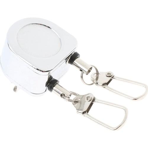Double Fishing Fishing Zinger Fly Fishing Holder Silver