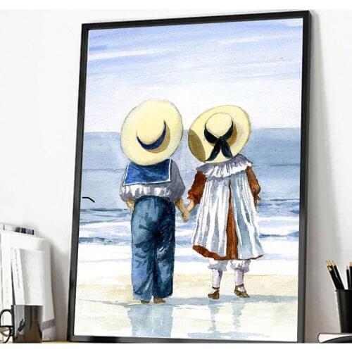 Oil Paintings Cartoon Girls Diy Diamond Painting Full Embroidery Patterns Hand-Craft Full 3d Cross Stitch Kits Wall Stickers