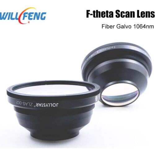 Will Feng F-theta Galvo Scan Lens 1064nm F100-430 Area 62-300m Optical For Fiber YAG Laser Marking Machine