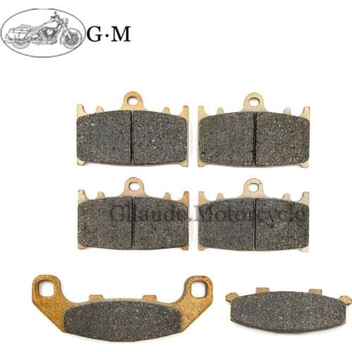 Motorcycle Front / Rear Brake Pads For Kawasaki KR1S (KR 250 C2/C3) 1990-1992