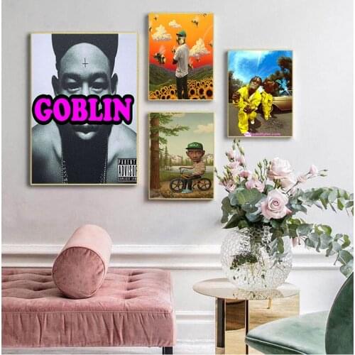 Poster Prints Tyler the Creator Flower Boy IGOR Rap Music Album Star Art Canvas Painting Wall Pictures Living Room Home Decor