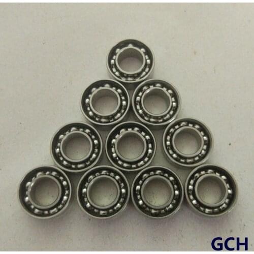 FREE SHIPPING 10PCS SMR147 ABEC3 7X14X3.5mm Stainless Steel Shaft Bearings By GCH