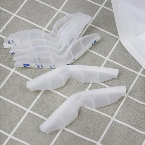 Silicone Mask Bracket Clip Nose Bridge Silicone Bracket Anti-fogging Glasses Accessories Anti-Leakage Pad Portable Mask Tools