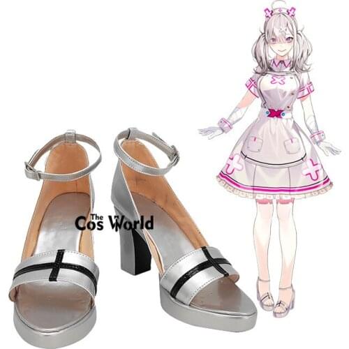 YouTuber Japanese Virtual VTuber Hololive Sukoya Kana Customize Cosplay Shoes High Heels