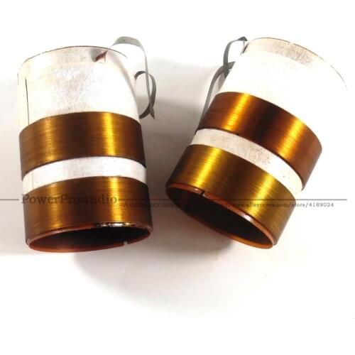 2pcs 51mm 8 ohm speaker voice coil for JBL 265H 265H-1 woofer bass horn loudspeaker Aluminium wire 2 ohm