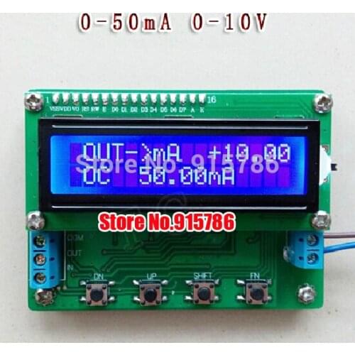 0-50mA 0-10V voltage Signal sensor / 0-10V signal transmitter / TGC1551 small current signal module