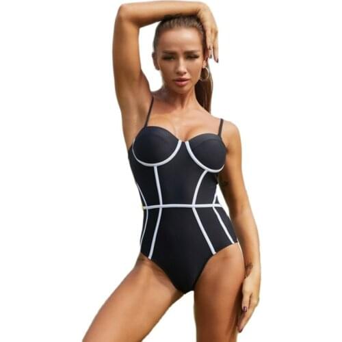 2020 Swimsuit Bikini Swimwear Sexy Women Bohemian Swimming Wear Padded Bathing Suit Brazilian Swimming Suit Summer for Female