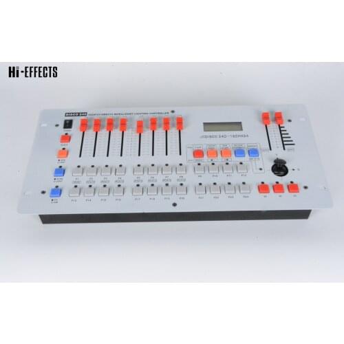 240 DMX Controller DJ Equipment DMX 512 Console Stage Lighting For LED Par Moving Head Spotlights DJ Controlle