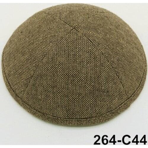 If Purchaes more than 5Lots(50pcs) will be 10% discount kippot 19cm kippa Skullies beanie Kippah Jewish Yarmullka