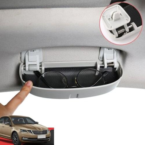 Lsrtw2017 Abs Car Interior Roof Glasses Box for Skoda Superb 2016 2017 2018 2019 2020 Mouldings Accessories